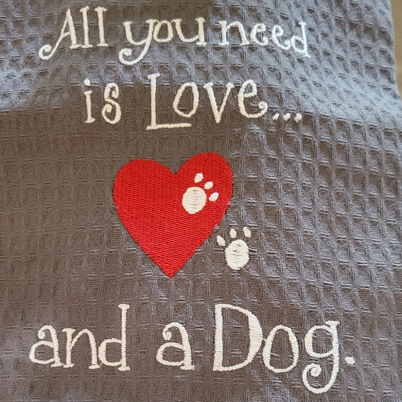 Waffle Tea Towel (Dog Theme) - Picture 5 of 7